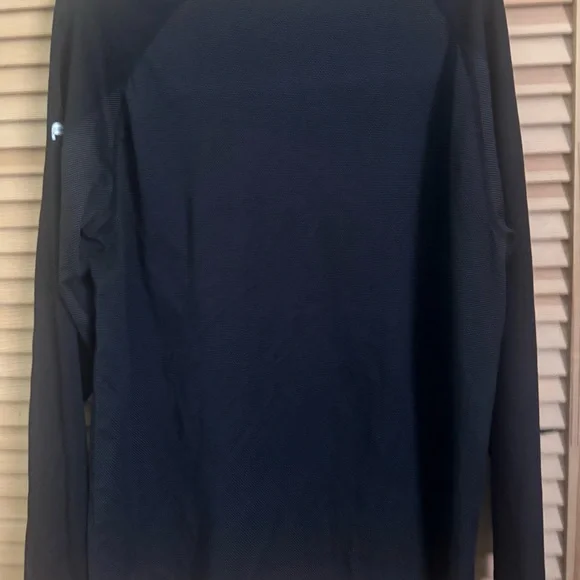 Fabletics Black Long Sleeve Active Wear Men Sz XL - Picture 2 of 3